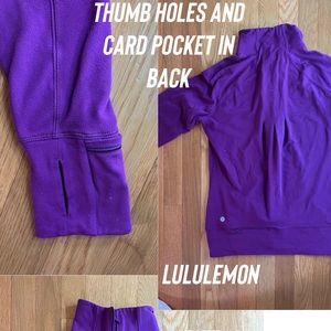 Beautiful Lululemon jacket purple